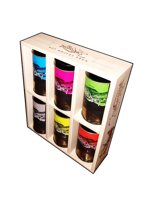 Assortment 6 in 1  Tea Tins