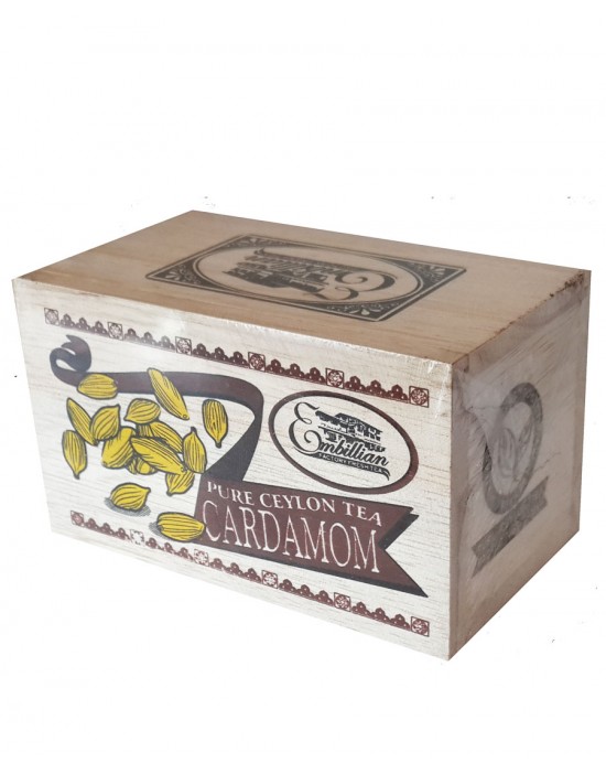 Wooden Box  Cardamom 100g